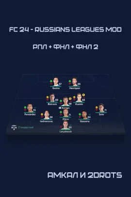 FC 24 — RUSSIANS LEAGUES MOD (РПЛ + ФНЛ + ФНЛ 2)
