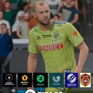 Универсальный мод FIFA 23 (РПЛ, КПЛ, УПЛ, БПЛ)