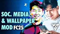 FC 25 – KIARIKA Social Media Overhaul v1.7 + Wallpaper Overhaul v1.2 | TU18