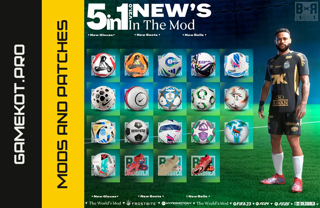 FC 25 – 5 in 1 mod v21 | TU21