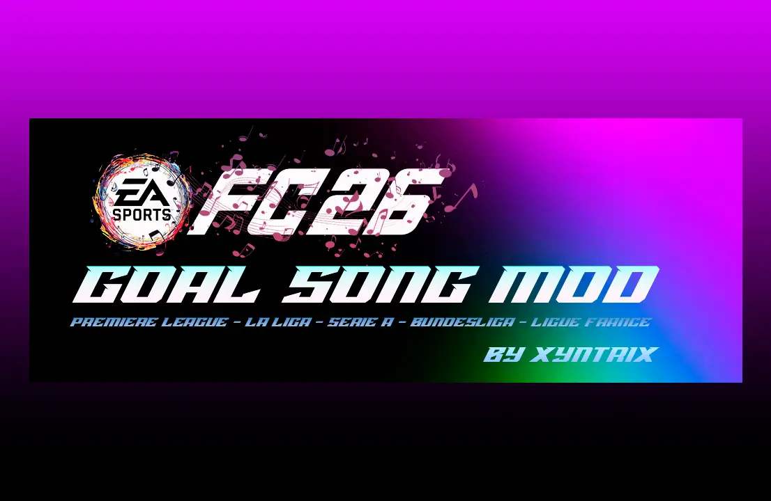 FC 26 GOAL SONG MOD — EPL, La Liga, Bundesliga, Serie A, Ligue 1 | TU4