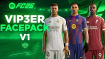 FC 26 — ViP3eR’s AIO FacePack + Tattoo v1 | TU4