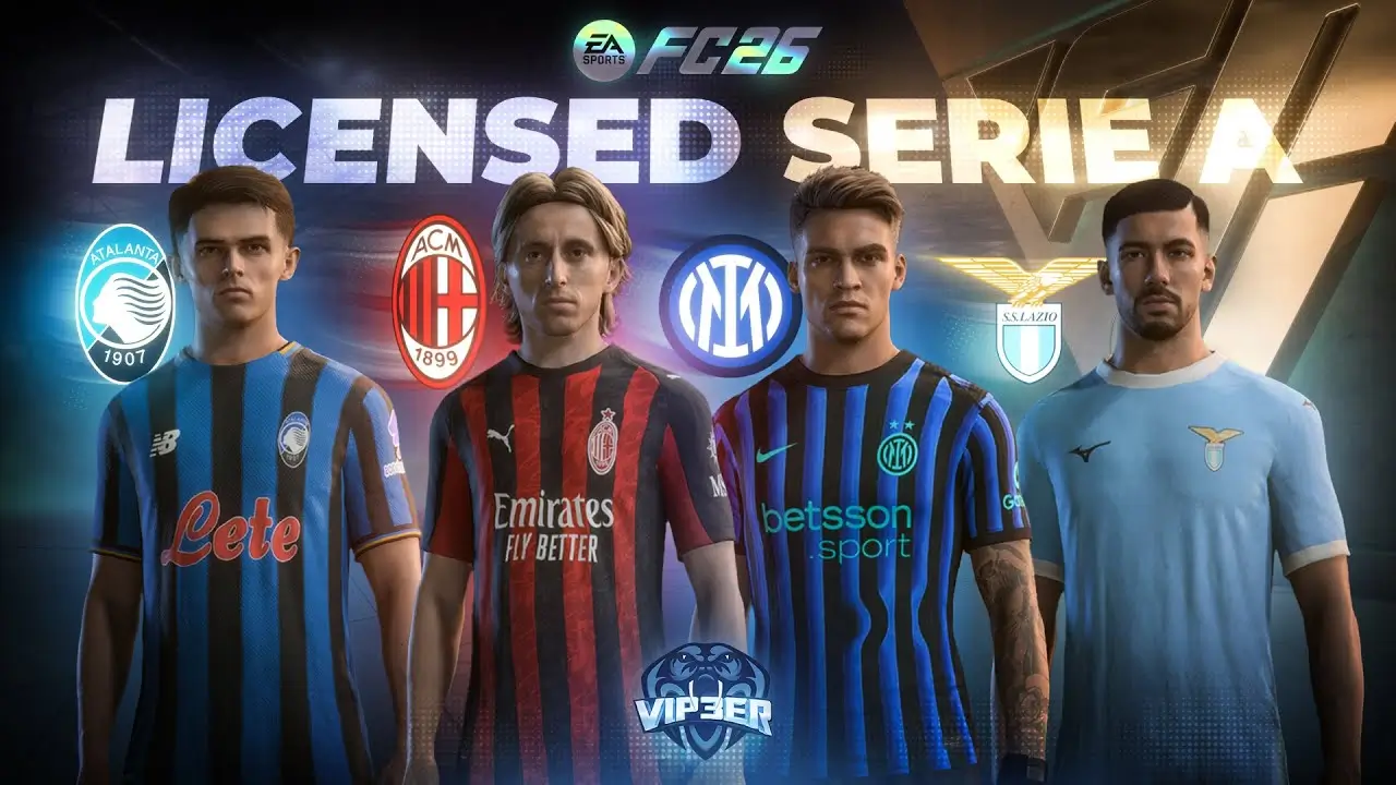 FC 26 — Licensed Serie A Teams v1.0.4