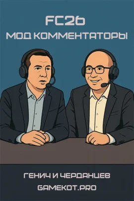 FC 26 — мод Российские комментаторы Генич и Черданцев