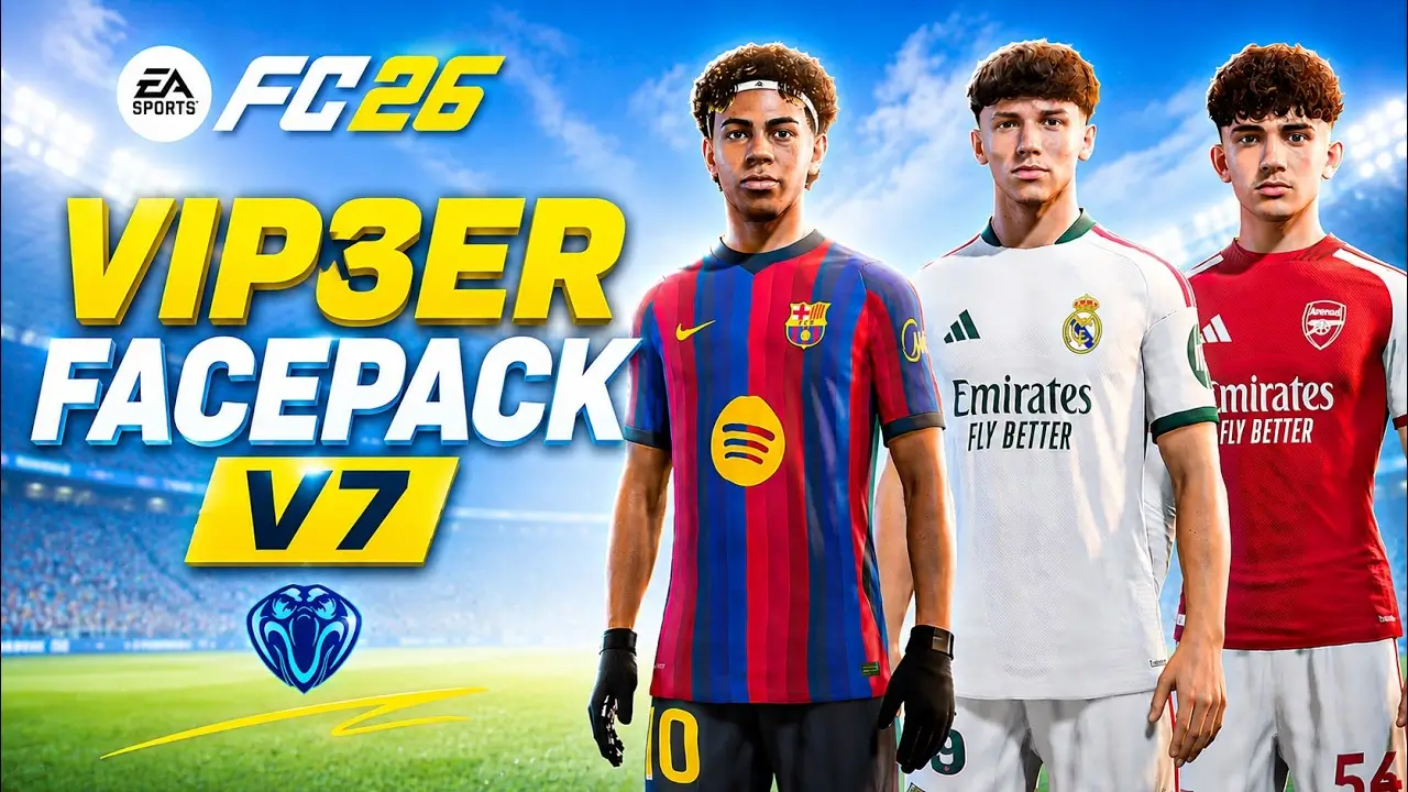FC 26 — Сборник лиц + тату v7 | TU 1.5.6