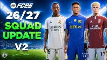 FC 26 — 26/27 Squad Update v2 (New Transfers — Managers — Promoted Clubs)
