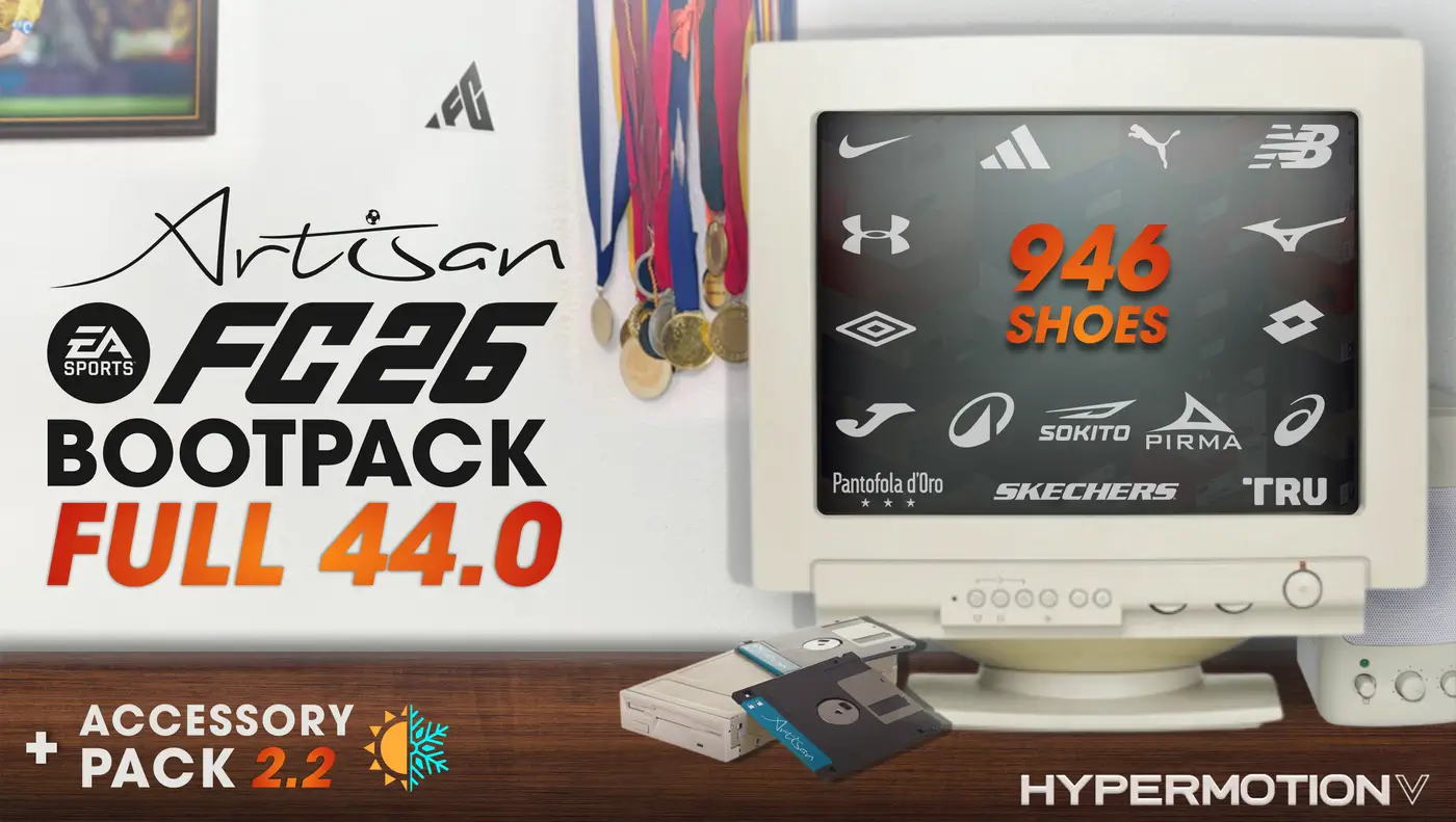 FC 26 — Artisan Bootpack FULL 44.0 | TU 1.6.5