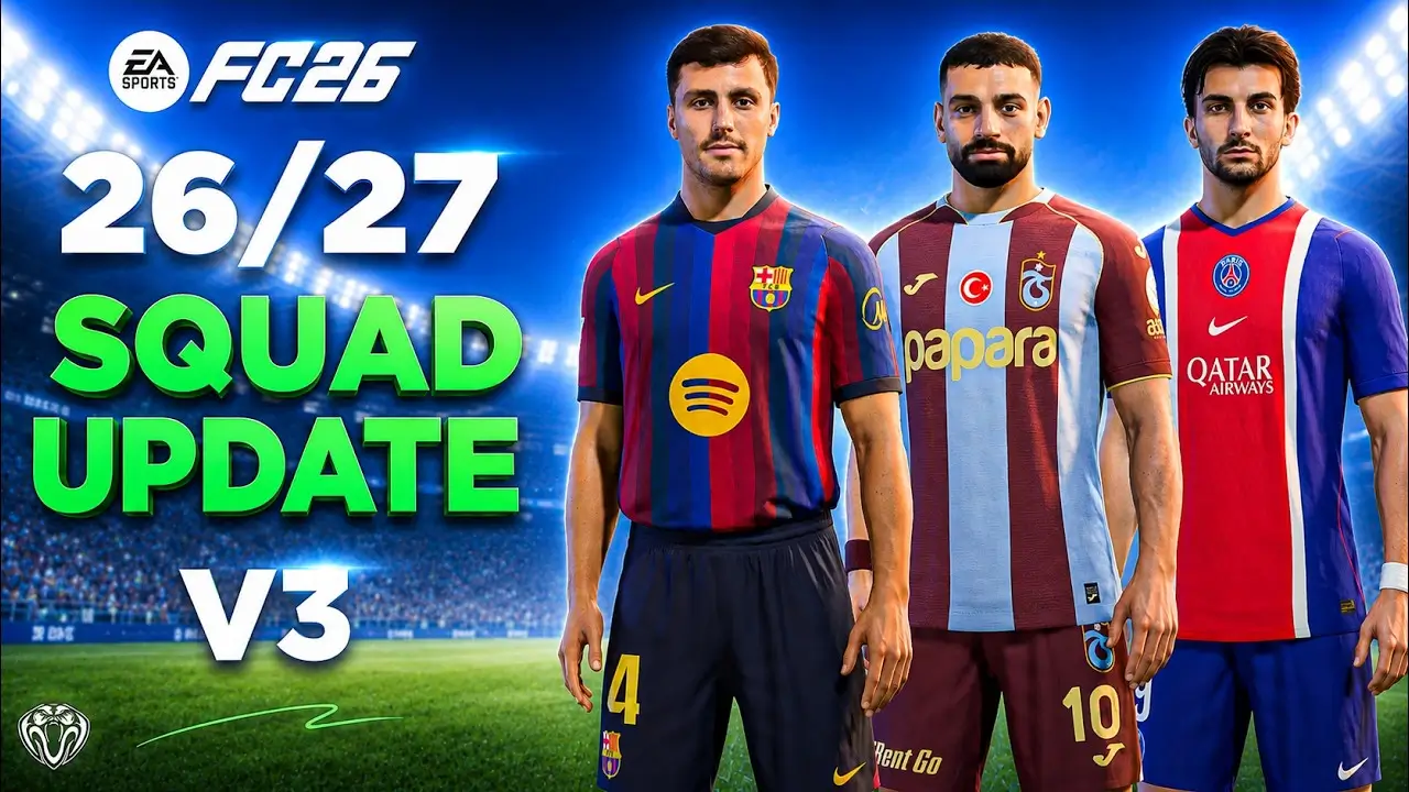 FC 26 — Vip3er Squads Update 26/27 v3 | TU 1.6.6