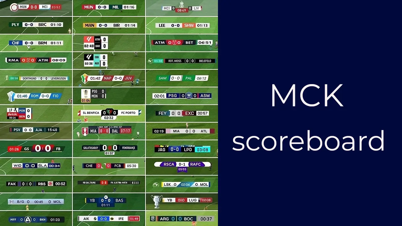 FC 26 — Scoreboards by MCK | TU 1.6.6