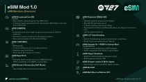 FC27 — eSIM Mod v1.0 | TU 5 (1.0.4)